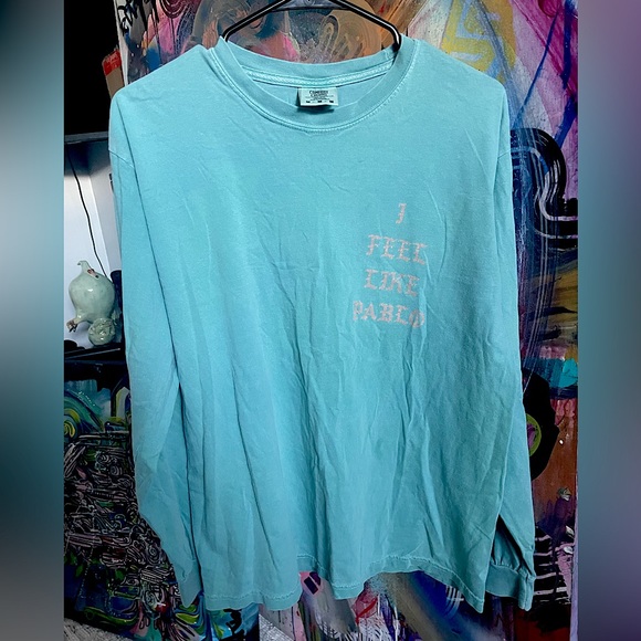 Blue “I Feel Like Pablo” Long Sleeve - Picture 1 of 1